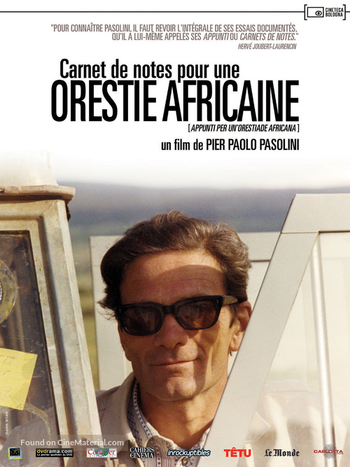 Appunti per un&#039;Orestiade africana - French Movie Poster