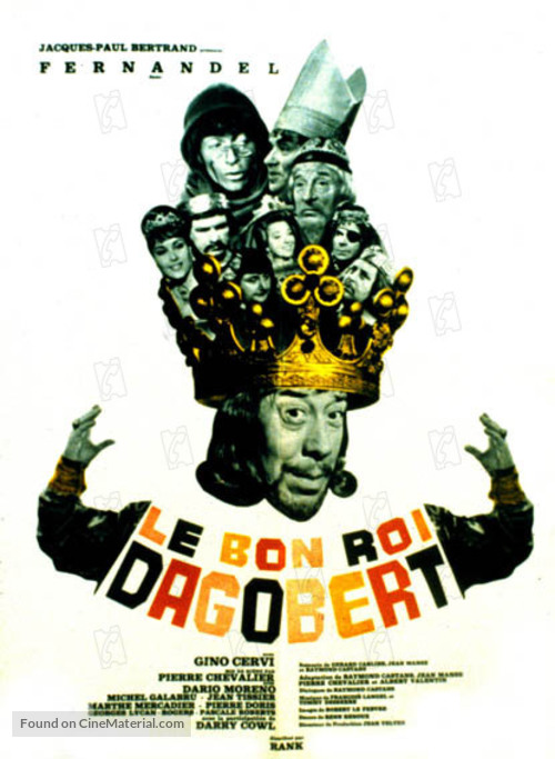 Bon roi Dagobert, Le - French Movie Poster