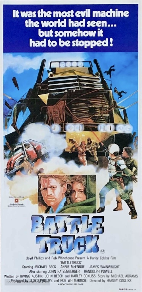 Warlords of the 21st Century - Australian Movie Poster