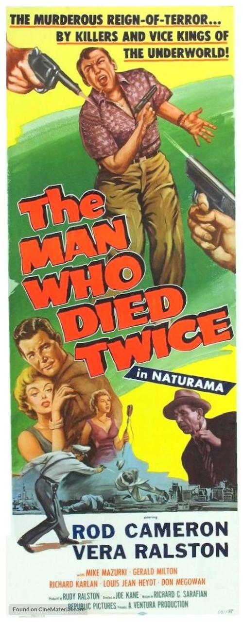 The Man Who Died Twice - Movie Poster