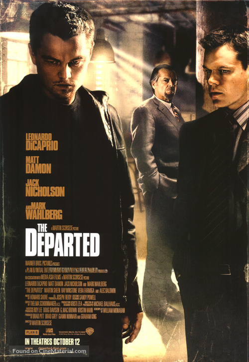 The Departed - British Movie Poster