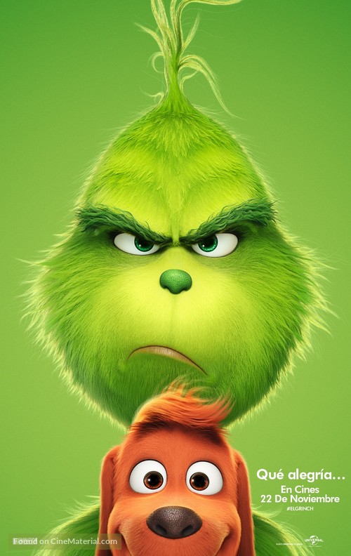The Grinch - Mexican Movie Poster