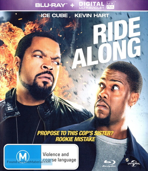 Ride Along - Australian Blu-Ray movie cover