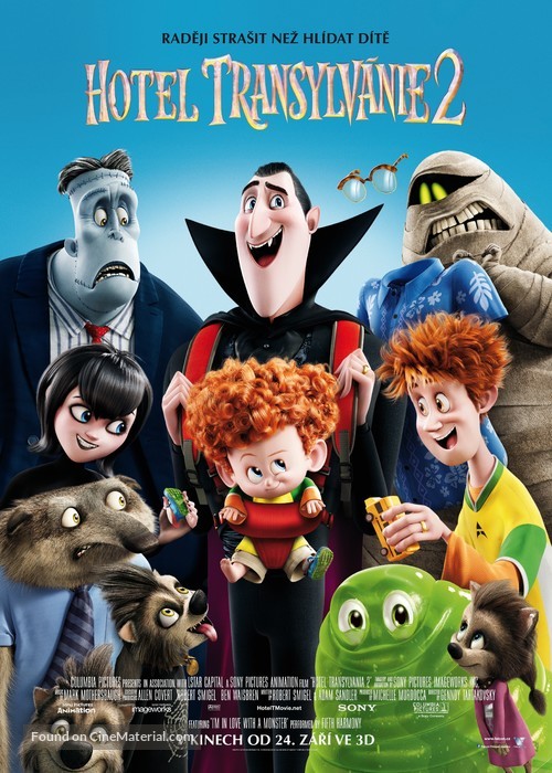 Hotel Transylvania 2 - Czech Movie Poster