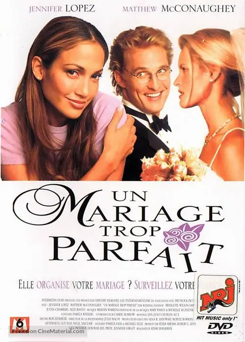 The Wedding Planner - French DVD movie cover