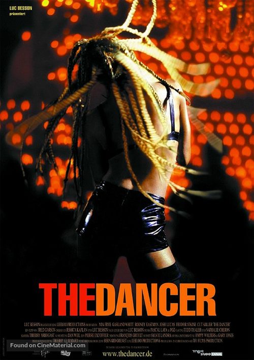 The Dancer - German poster