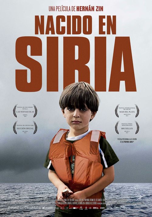 Nacido en Siria - Spanish Movie Poster