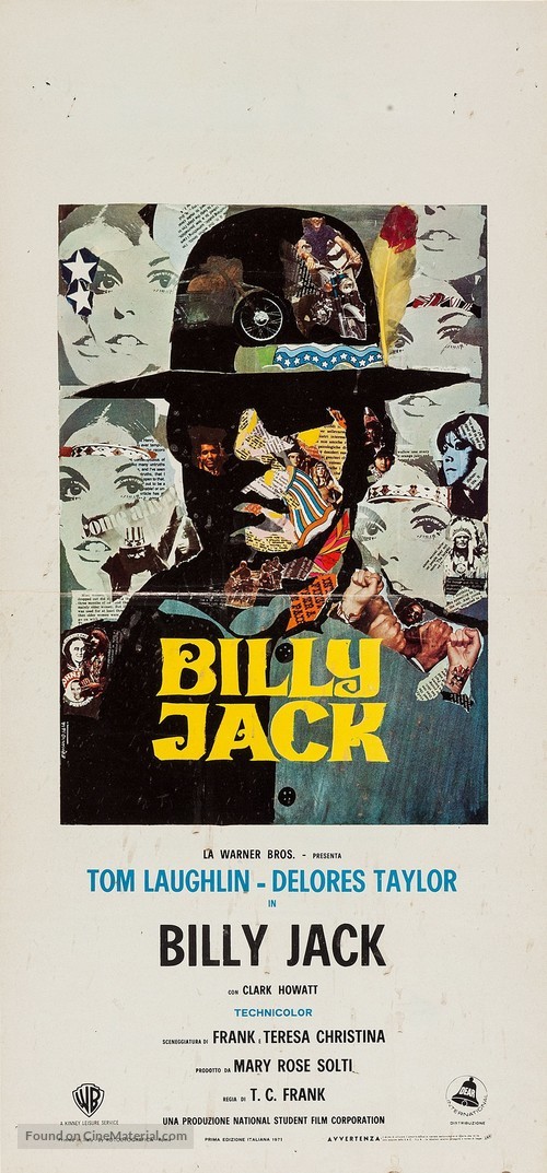 Billy Jack - Italian Movie Poster