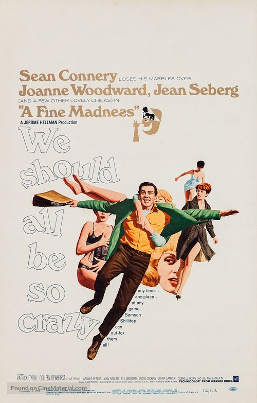 A Fine Madness - Movie Poster