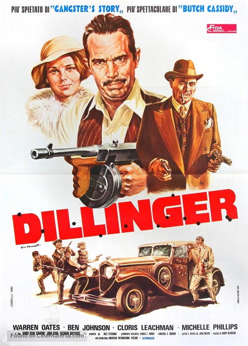 Dillinger - Italian Movie Poster