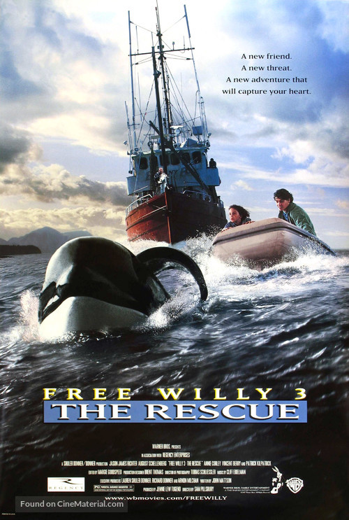 Free Willy 3: The Rescue - Movie Poster
