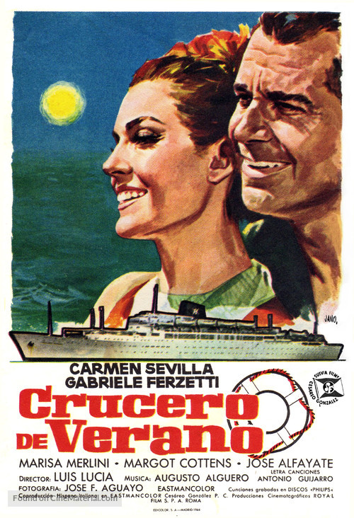 Crucero de verano - Spanish Movie Poster