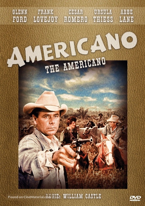 The Americano - German DVD movie cover