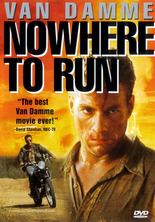 Nowhere To Run - DVD movie cover