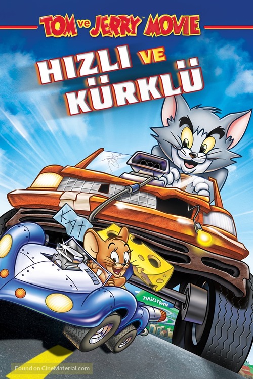 Tom and Jerry: The Fast and the Furry - German Movie Cover