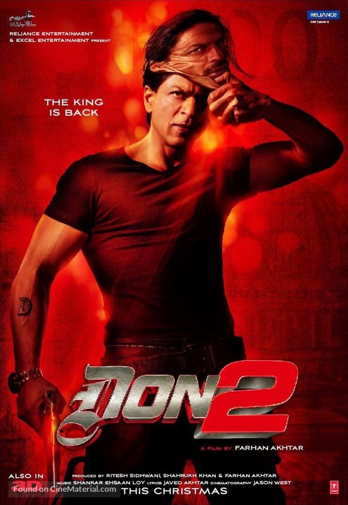 Don 2 - Indian Movie Poster