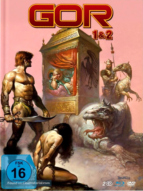 Gor - German Blu-Ray movie cover