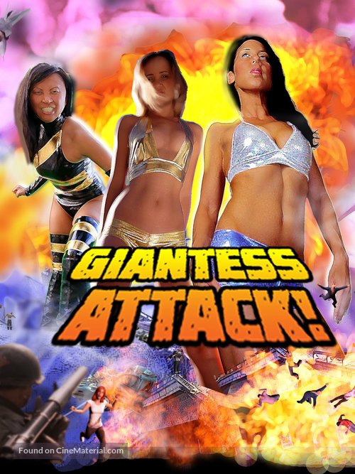 Giantess Attack - DVD movie cover