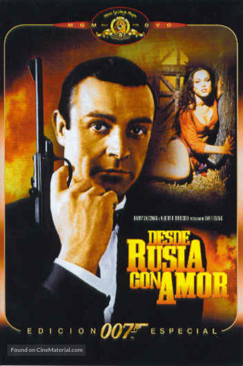 From Russia with Love - Spanish Movie Cover