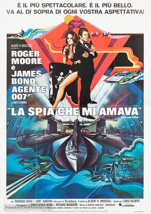 The Spy Who Loved Me - Italian Movie Poster