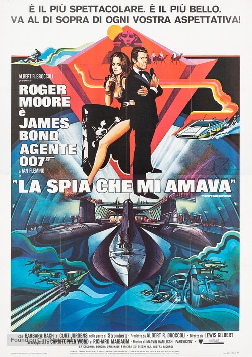 The Spy Who Loved Me - Italian Movie Poster