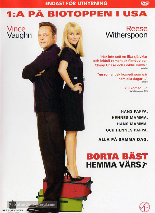 Four Christmases - Swedish DVD movie cover