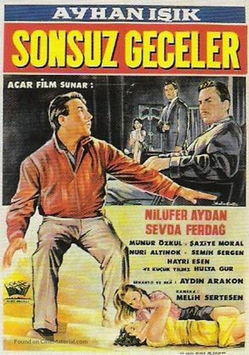 Bir bahar aksami - Turkish Movie Poster