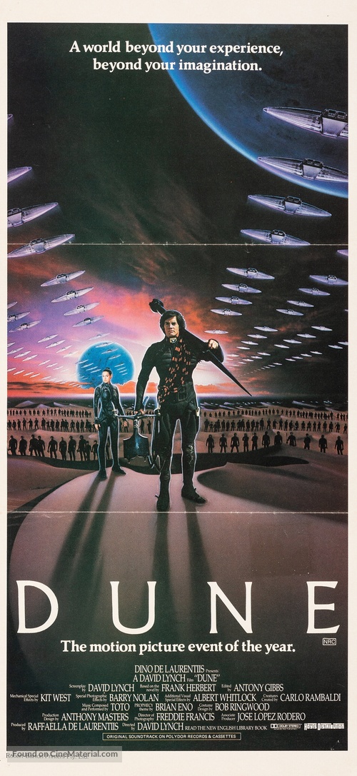 Dune - Australian Movie Poster
