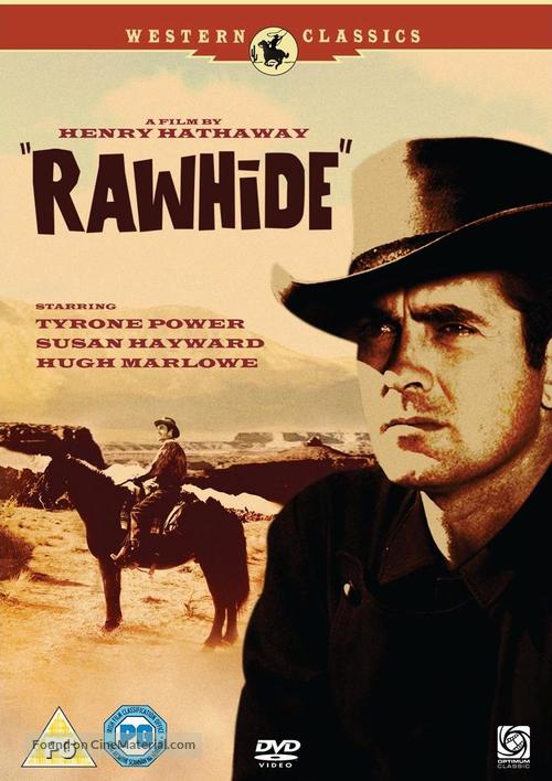 Rawhide - British DVD movie cover