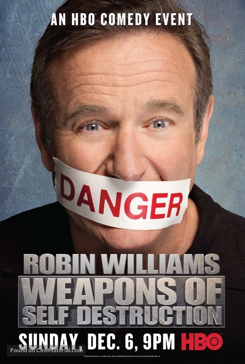 Robin Williams: Weapons of Self Destruction - Movie Poster