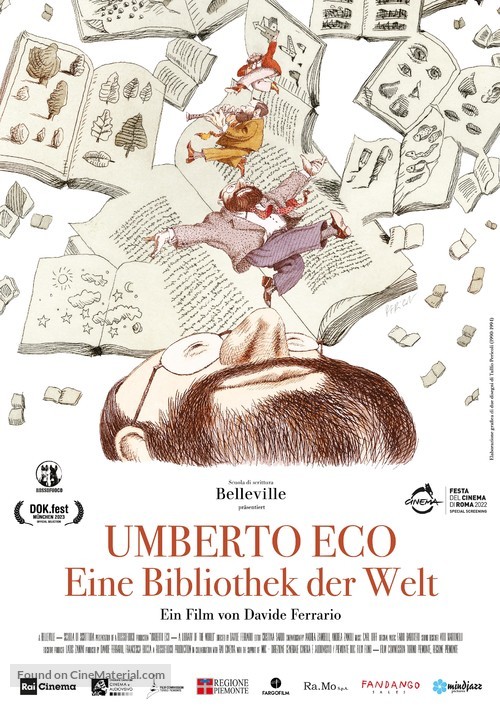 Umberto Eco - La biblioteca del mondo - German Movie Poster