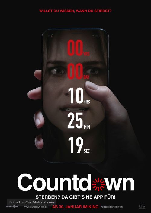 Countdown - German Movie Poster