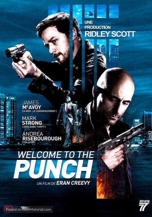 Welcome to the Punch - French DVD movie cover