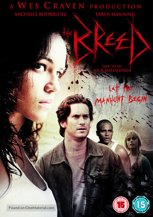 The Breed - British DVD movie cover