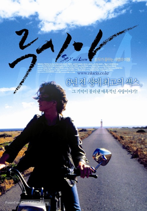Luc&iacute;a y el sexo - South Korean Movie Poster