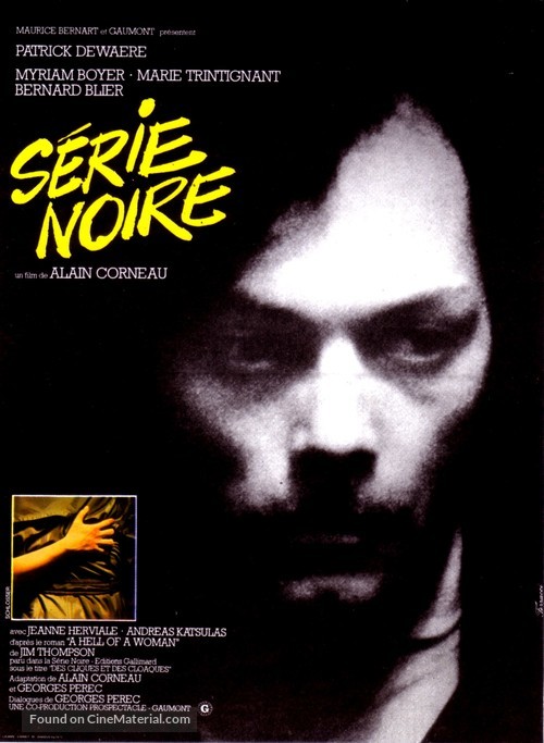S&eacute;rie noire - French Movie Poster