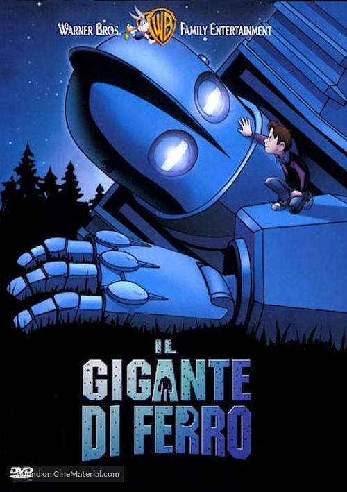 The Iron Giant - Italian DVD movie cover