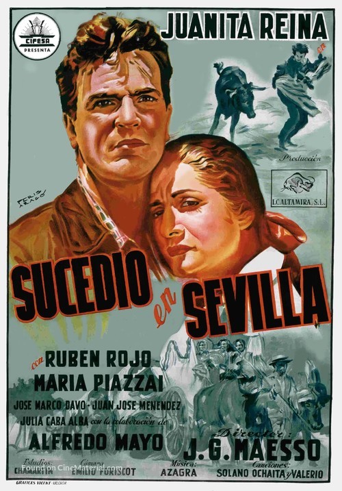 Sucedi&oacute; en Sevilla - Spanish Movie Poster