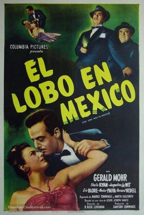 The Lone Wolf in Mexico - Movie Poster