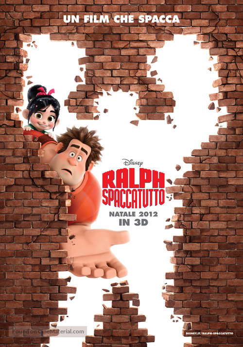 Wreck-It Ralph - Italian Movie Poster