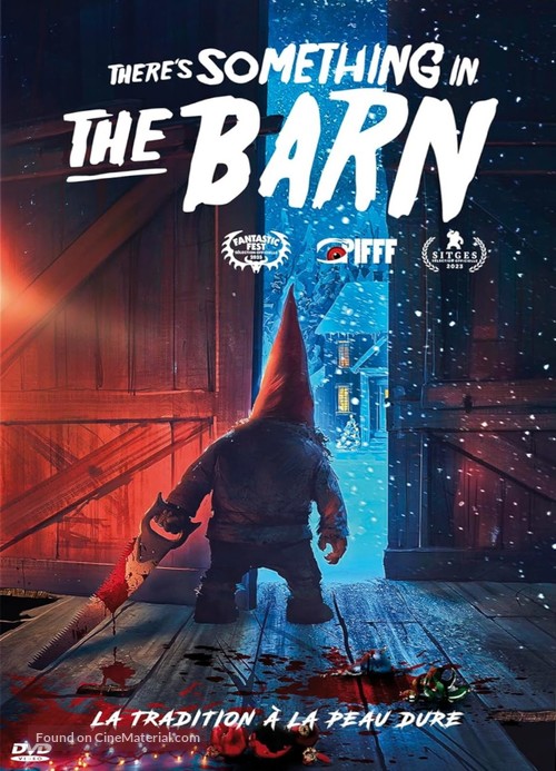 There&#039;s Something in the Barn - French DVD movie cover