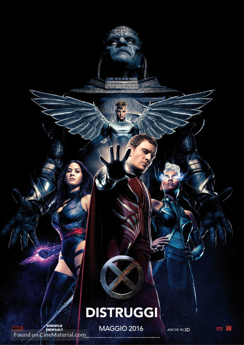 X-Men: Apocalypse - Italian Movie Poster