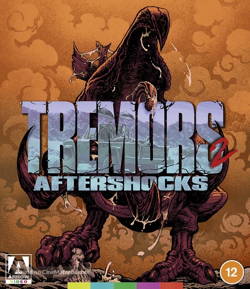 Tremors II: Aftershocks - British Movie Cover