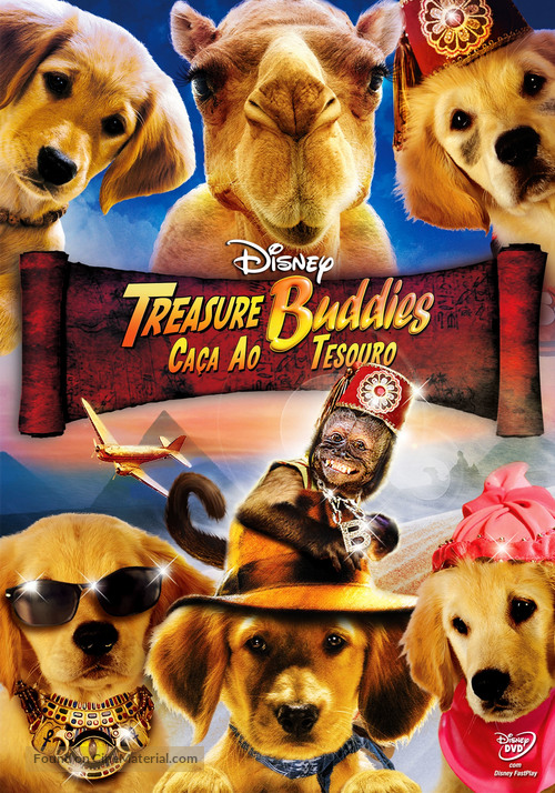 Treasure Buddies - Brazilian DVD movie cover