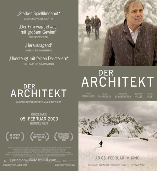 Der Architekt - German Movie Poster