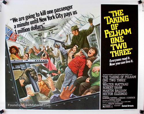 The Taking of Pelham One Two Three - Movie Poster