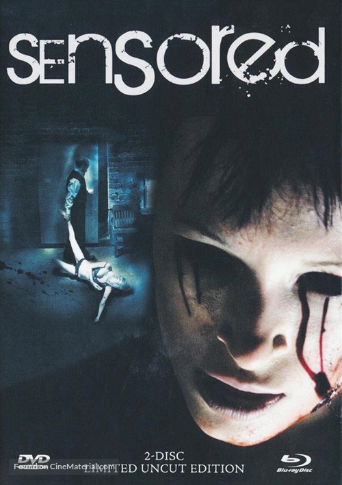 Sensored - German Blu-Ray movie cover