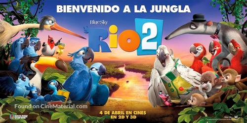 Rio 2 - Spanish Movie Poster