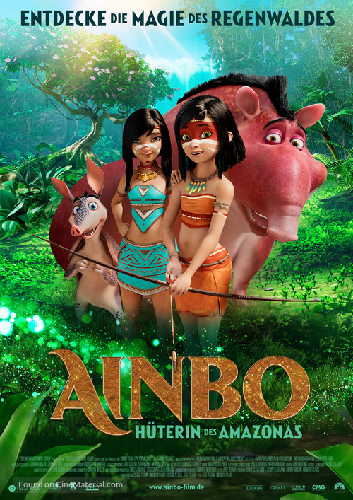 AINBO: Spirit of the Amazon - German Movie Poster