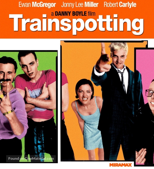 Trainspotting - Blu-Ray movie cover